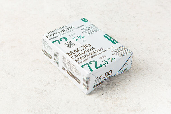 Масло крестьянское 72,5%