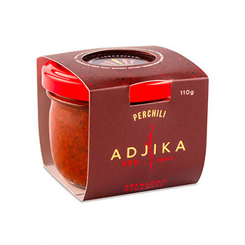 Соус Perchili Аджика Абхазская острая красная классическая 110г