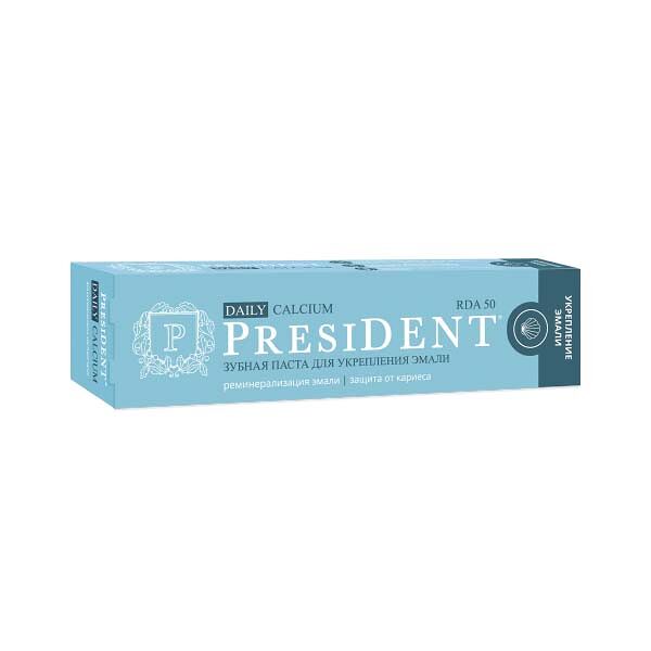 Зубная паста President Daily Calcium 68 г