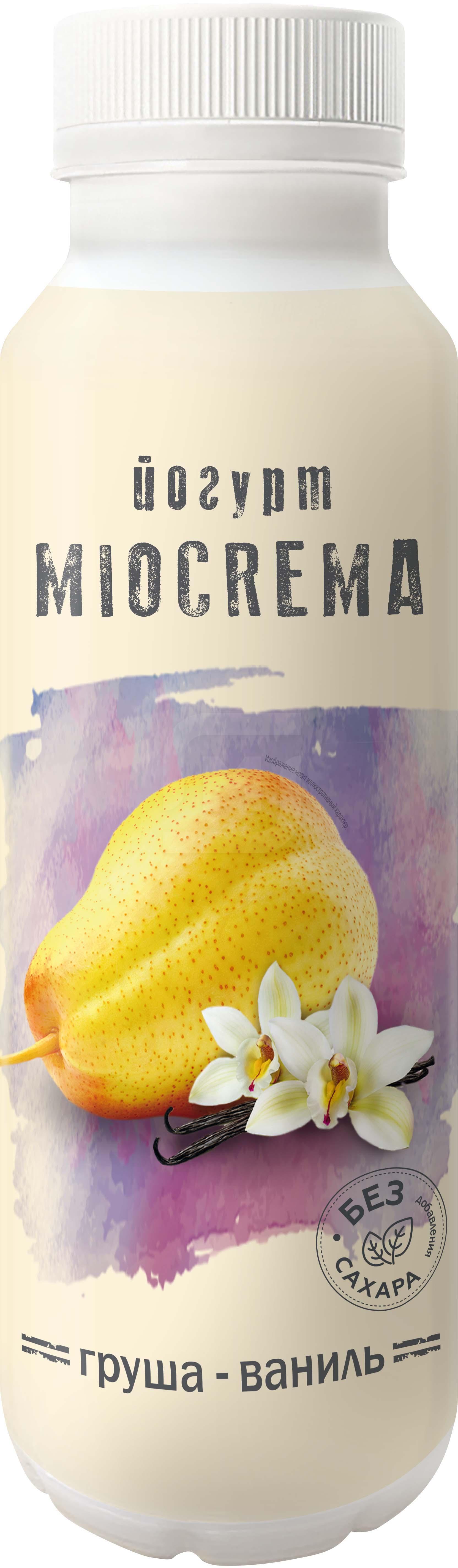

Йогурт питьевой Miocrema груша ваниль 1.5-2% в ассортименте