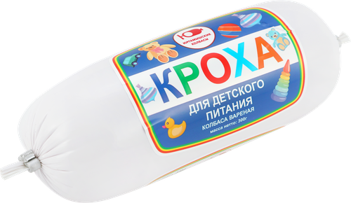 

Колбаса вареная Юргамышские колбасы Кроха для детского питания категория Б 300 г