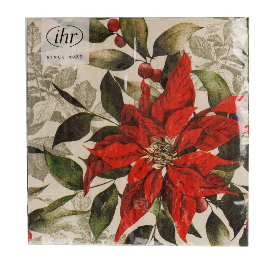 

Салфетки Ihr God Jul 33х33 см 3-слойные 20 шт Германия