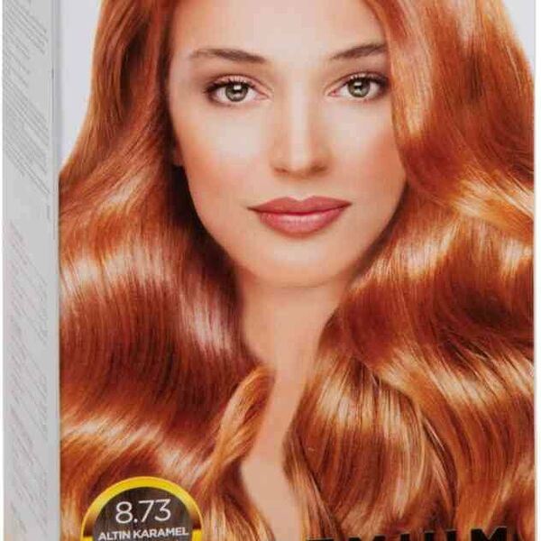 Крем-краска для волос Maxx Deluxe Premium 8.73 карамель