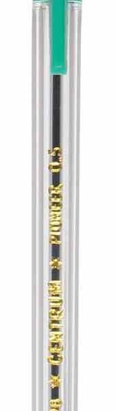 Ручка шариковая 80898 Pioneer, цвет зеленый, 0.5 мм