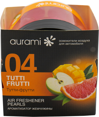 Ароматизатор гелевый AURAMI жемчужины тутти-фрутти 100 г
