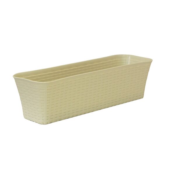 Ящик балконный Ротанг, 60 см, пластик