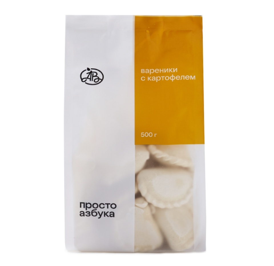 

Вареники Просто Азбука с картофелем 0.5 кг