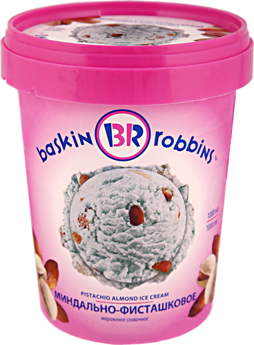 

Мороженое Baskin Robbins миндально-фисташковое 1 л
