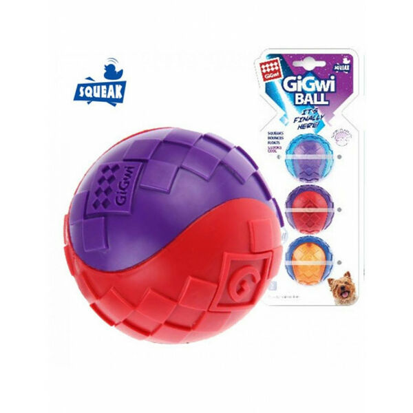 GiGwi G-ball Три мяча с пищалкой (маленькие) игрушка для собак 5 см * 3 шт
