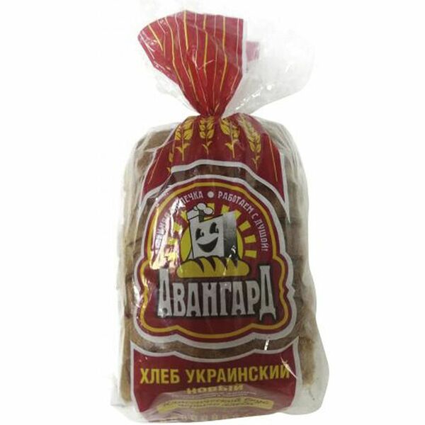 Хлеб Украинский новый Авангард, нарезка