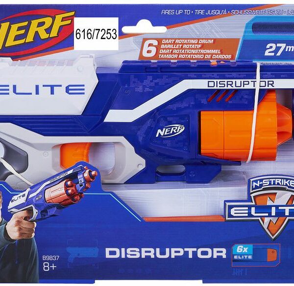 Бластер Elite Disruptor (Элит Дисраптор) ТМ Nerf (Нерф) + 6 патронов