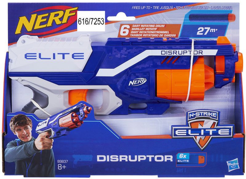 

Бластер Elite Disruptor (Элит Дисраптор) ТМ Nerf (Нерф) + 6 патронов