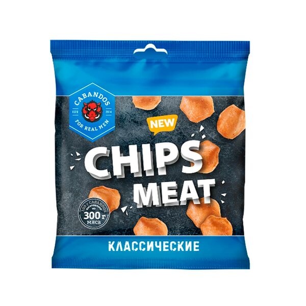 Чипсы Cabandos Классические с/в т/ф газ охл 30г Белмит