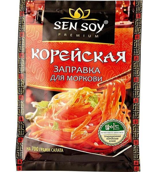 Заправка для моркови корейская Sen Soy Premium 80г