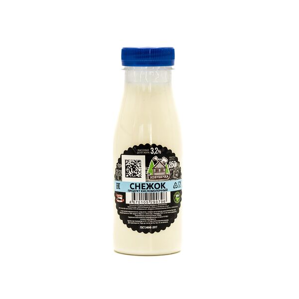 Продукт кисломолочный Снежок м. д. ж. 3.2 % 0,25л