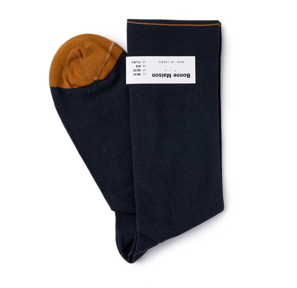 

Носки унисекс Plain Night высокие, Bonne Maison