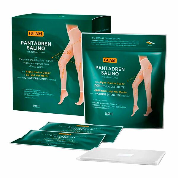 GUAM Набор для тела дренажный солевой (4 элемента) 485г