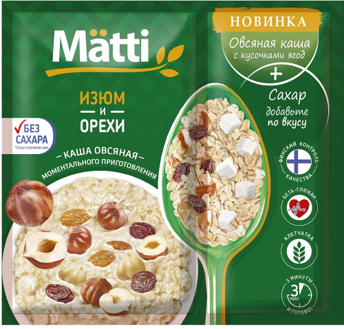 Matti Каша Изюм и орех