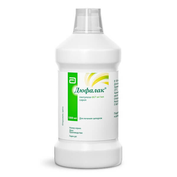 Дюфалак 667 мг/мл сироп 1000 мл