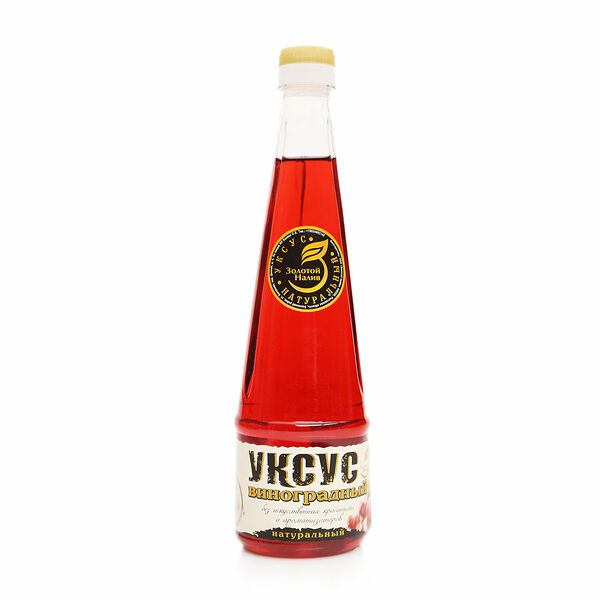 Уксус виноградный ТМ Золотой налив