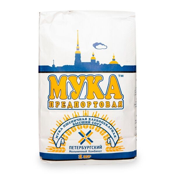 Мука Предпортовая пшеничная хлебопекарная, высший сорт