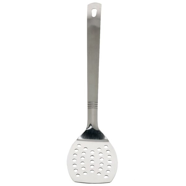 Лопатка перфорированная, нерж. сталь, 32 см