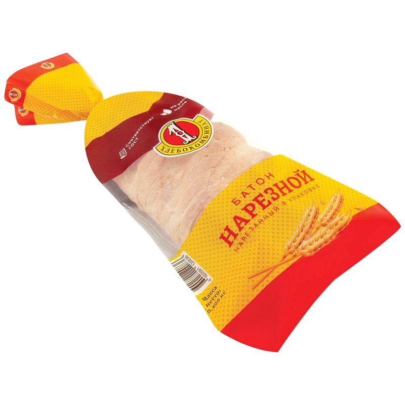 

Батон Первый хлебокомбинат Особый Нарезной в нарезке 400 г