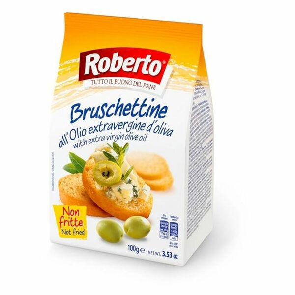 Хлебцы Roberto Брускеттине с оливковым маслом