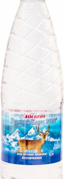 Вода Горячий Ключ 2000 минеральная негазированная, 0.5 л