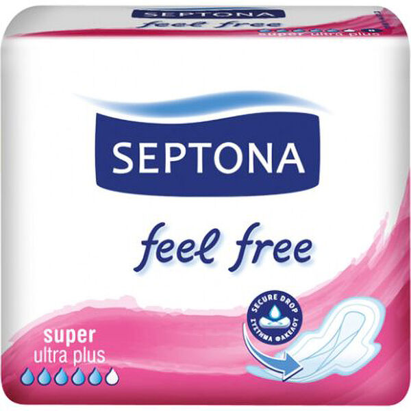 Прокладка Septona feel free супер ультра плюс N8