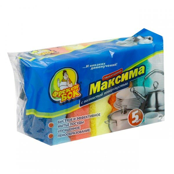 Губка для посуды ФрекенБок Максима, 5 шт.