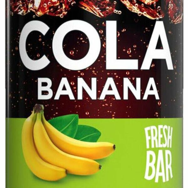 Напиток газированный Fresh Bar Cola Banana 480мл