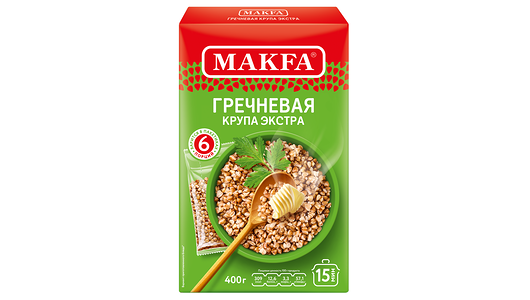 Крупа гречневая Makfa Экстра, 400г