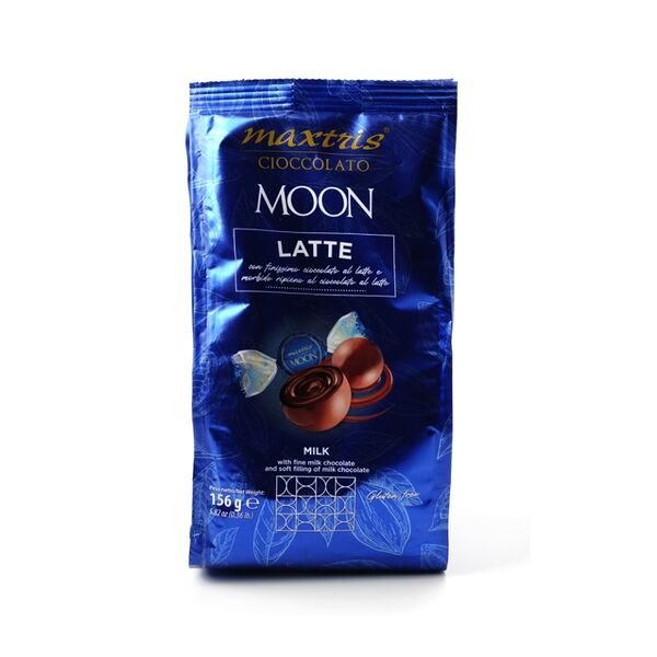 Конфеты Cioccolato MAXTRIS MOON LATTE шоколадные с начинкой из молочного шоколада