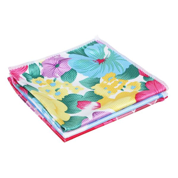 Vetta салфетка из микрофибры, для стекол и зеркал, 30х30см, 250г/кв.м, 3 дизайна