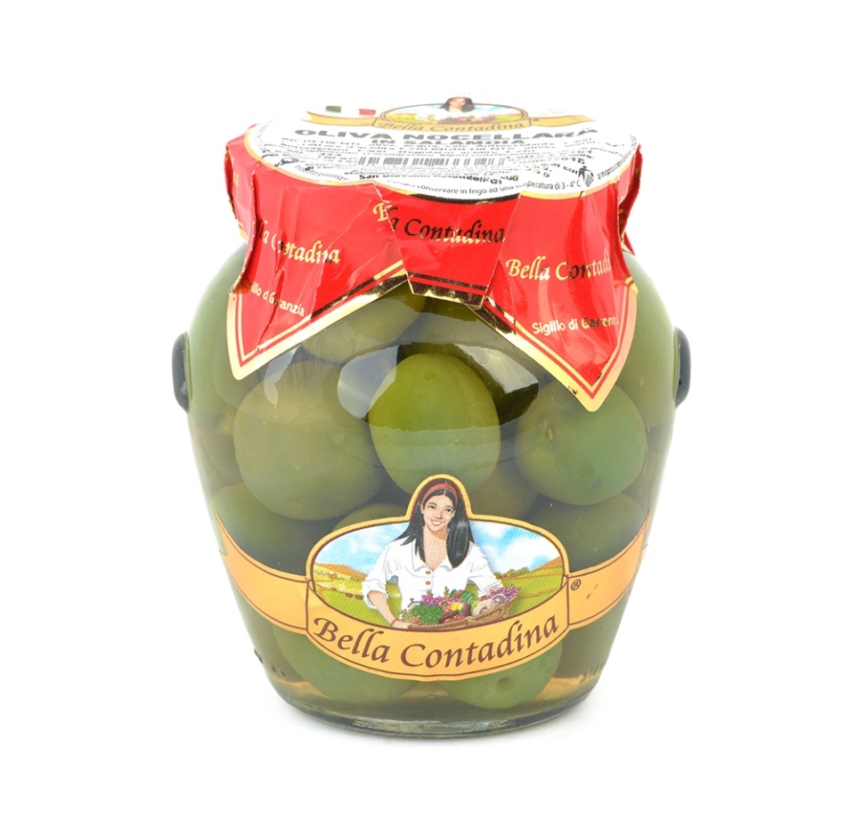 

Оливки зеленые белла чериньола гигантские, Bella Contadina, 290 г