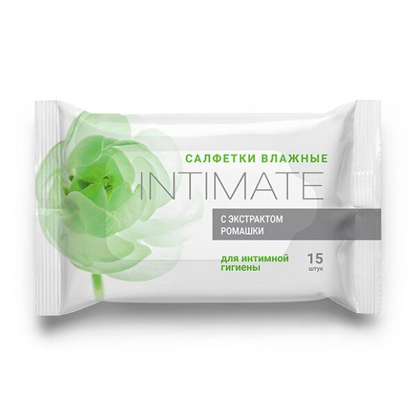 Салфетки ТМ Soft влаж.д/интим.гигиены с экстр.ромашки №15