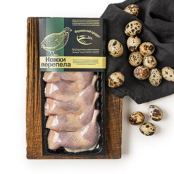 Ножки перепела охлажденные Открытый огонь 250г, Россия