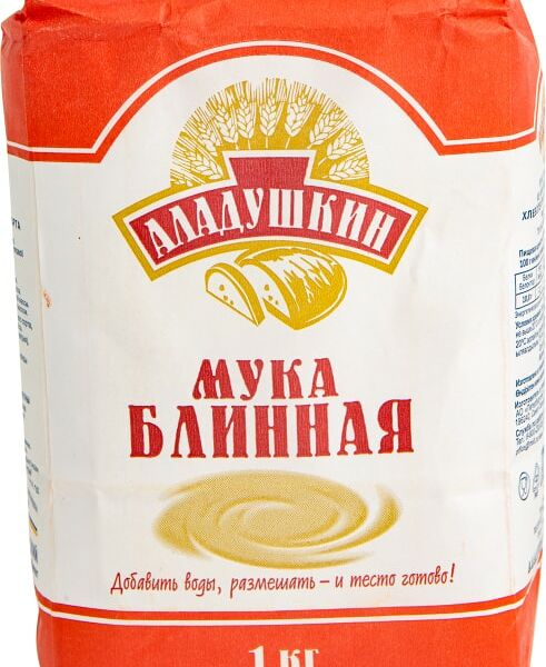 Мука Аладушкин блинная 1кг