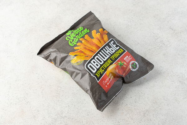 Трубочки с паприкой и томатом