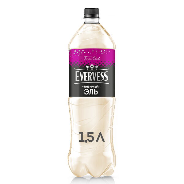 Газированный напиток Имбирный Эль Эвервесс/Evervess 1.5л