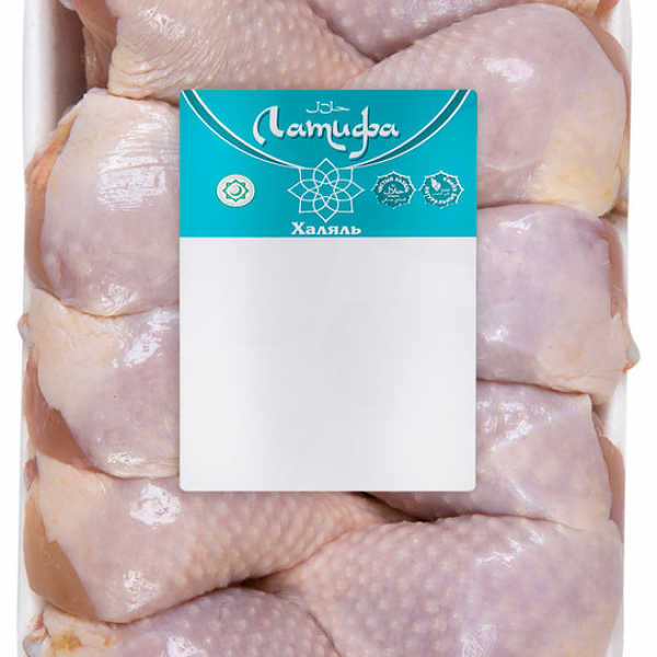 Голень с кожей охлажденная Халяль ТМ Латифа 