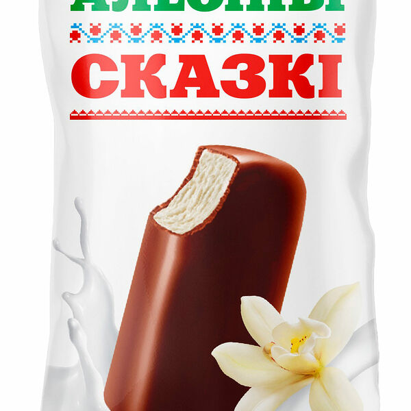 Мороженое Алесины сказки Эскимо ваниль в шоколадной глазури