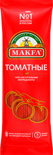 

Макаронные изделия Makfa Спагетти томатная длинная 500 г
