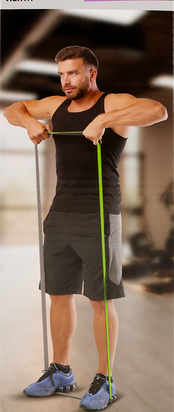 Лента силовая ACTIWELL 208х3,2х0,45см, нагрузка 30–40кг, Арт. IR97660B-3,2