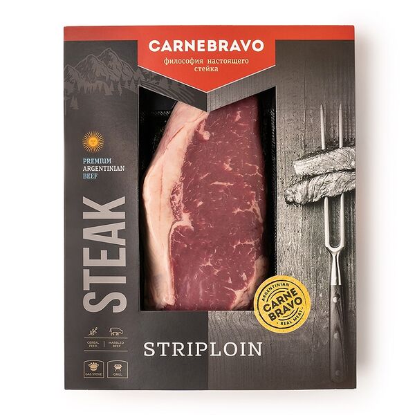 Стейк Стриплойн из говядины Carnebravo