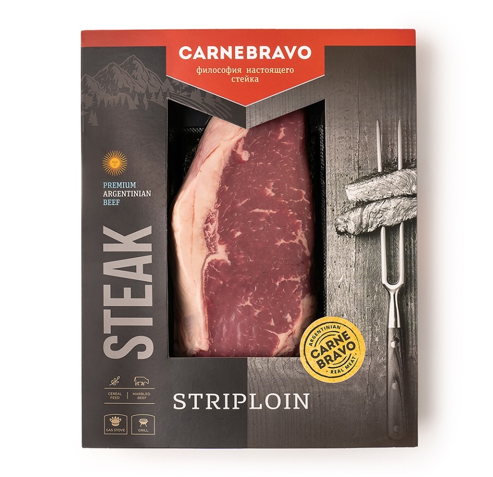 

Стейк Стриплойн из говядины Carnebravo