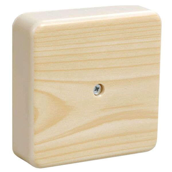 Коробка распаячная, 75х75х20 мм