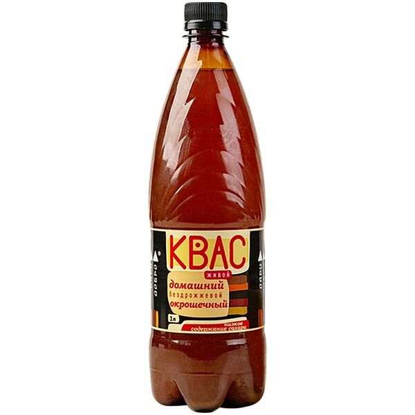 Квас ДариДобро домашний окрошечный нефильтрованный неосветленный, 1л