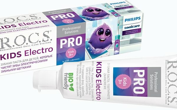 Зубная паста R.O.C.S. PRO Kids Electro 45г